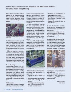 Steam Turbine Rotor Bow, Power Plant Steam Turbine Rotor Bow, Power Plant