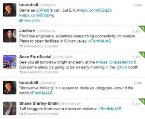 tweet #FordNAIAS Detroit Autoshow tweet #FordNAIAS Detroit Autoshow